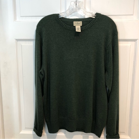 L.L. Bean Sweaters Llbean Mens Cotton Cashmere Sweater Poshmark